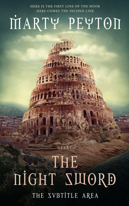 Pre Made Book Cover Dune