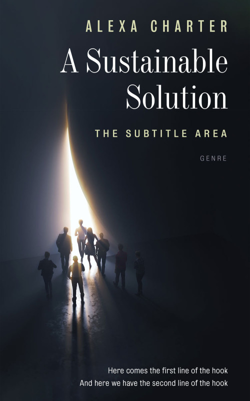 Pre Made Book Cover Shark