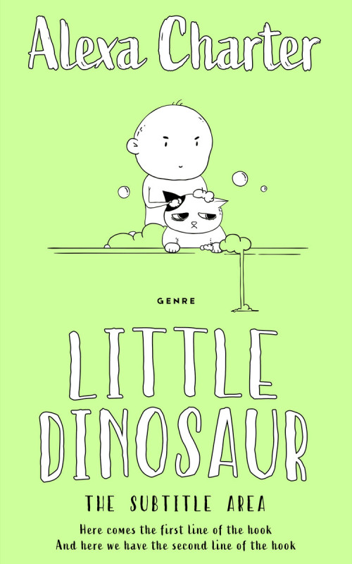 Pre Made Book Cover Gossip