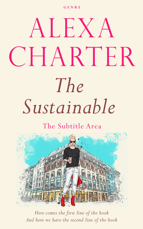 Pre Made Book Cover White Linen