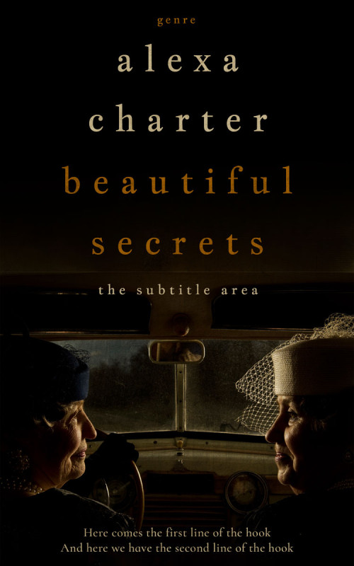 Pre Made Book Cover Night Rider