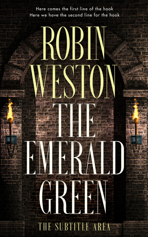 Pre Made Book Cover Oil