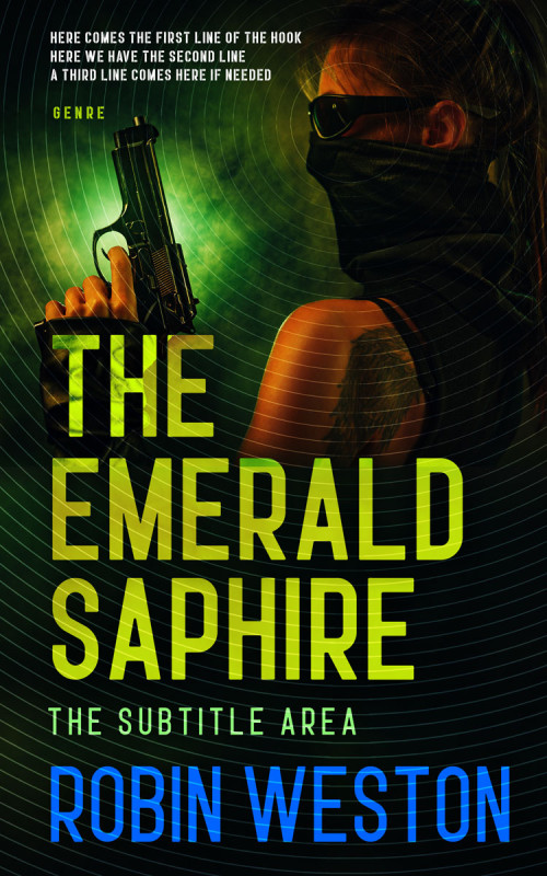 Pre Made Book Cover Marshland