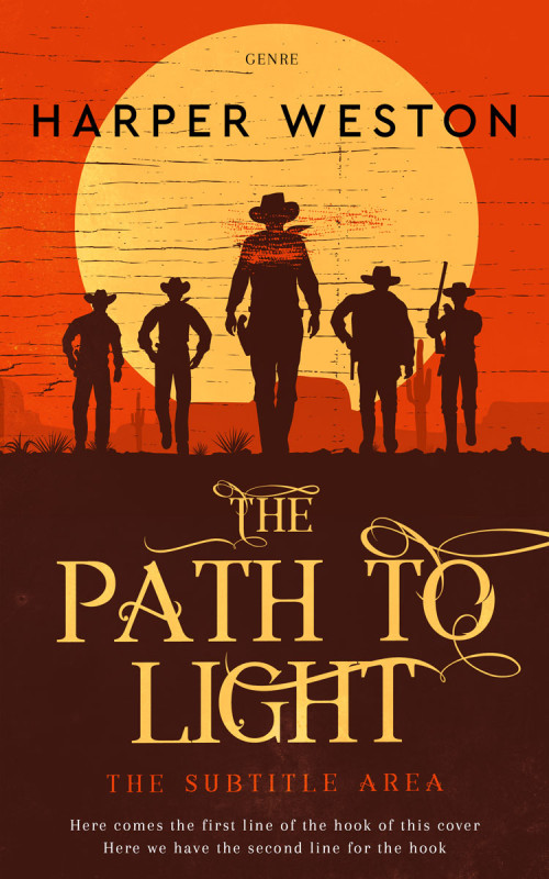 Pre Made Book Cover Sambuca