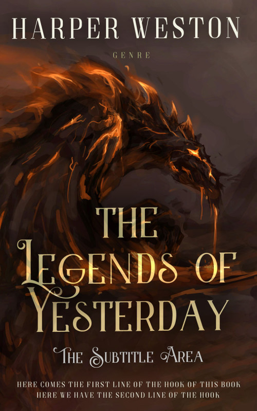 Pre Made Book Cover Eclipse