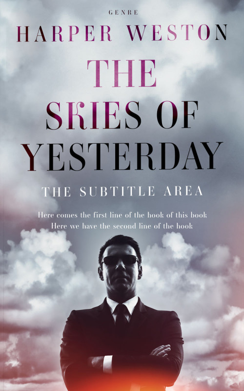 Pre Made Book Cover Bombay