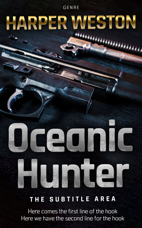 Pre Made Book Cover Silk