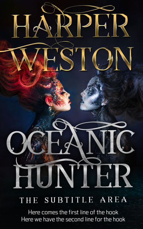 Pre Made Book Cover Cinder