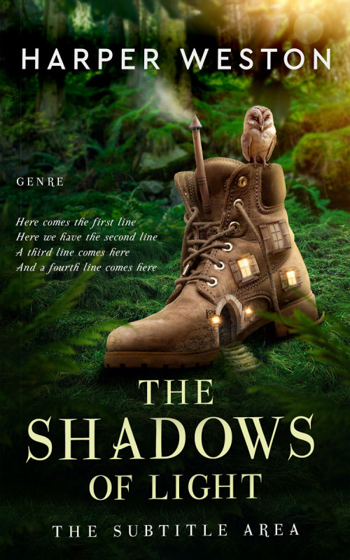 Pre Made Book Cover Seaweed