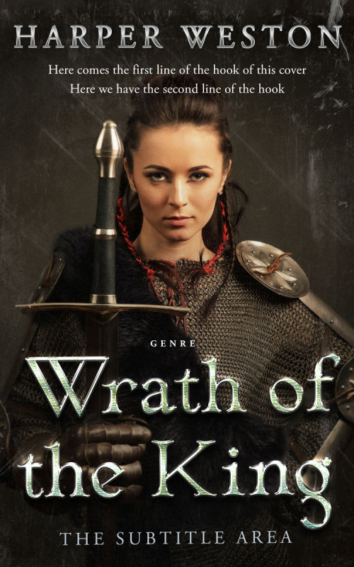 Pre Made Book Cover Zeus