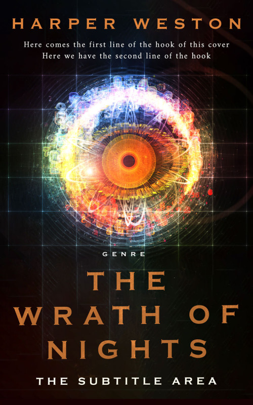 Pre Made Book Cover Whiskey