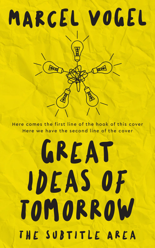 Pre Made Book Cover Corn