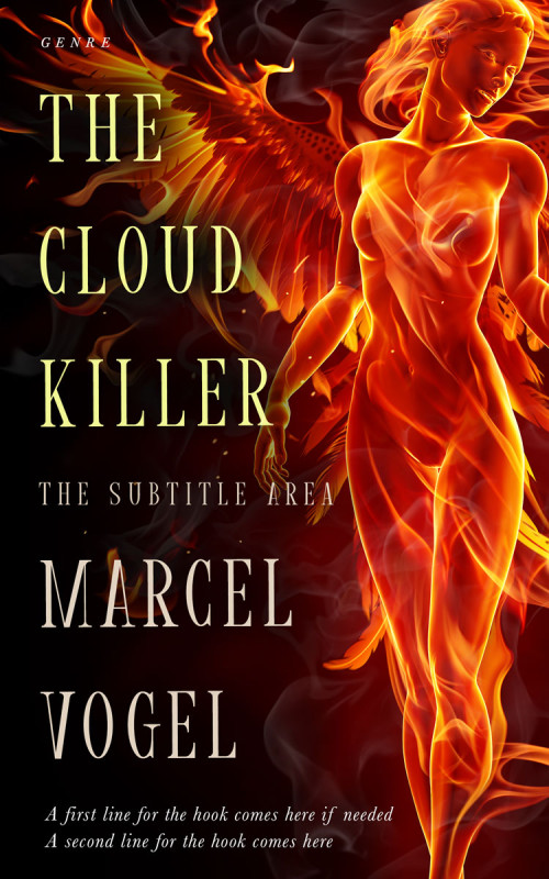 Pre Made Book Cover Hot Cinnamon