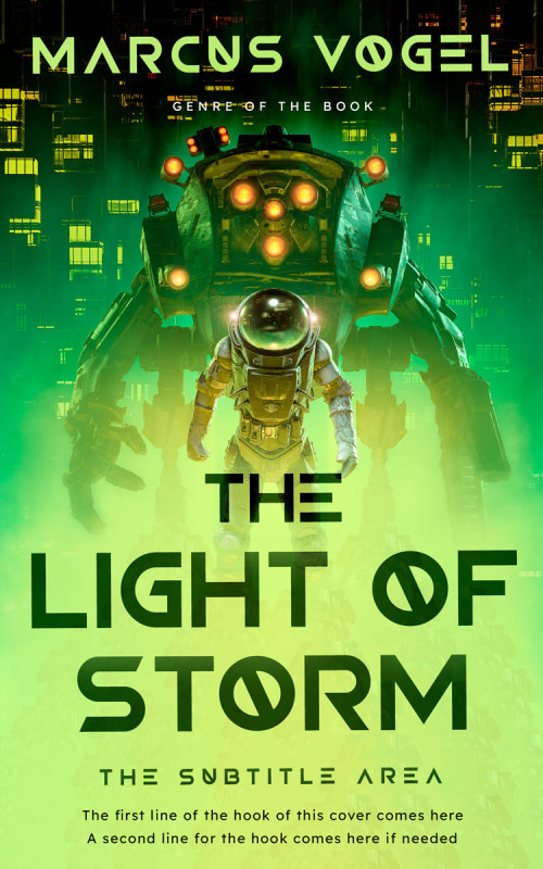 Pre Made Book Cover Sulu