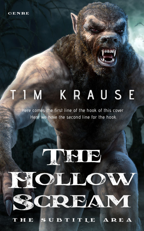 Pre Made Book Cover Shark