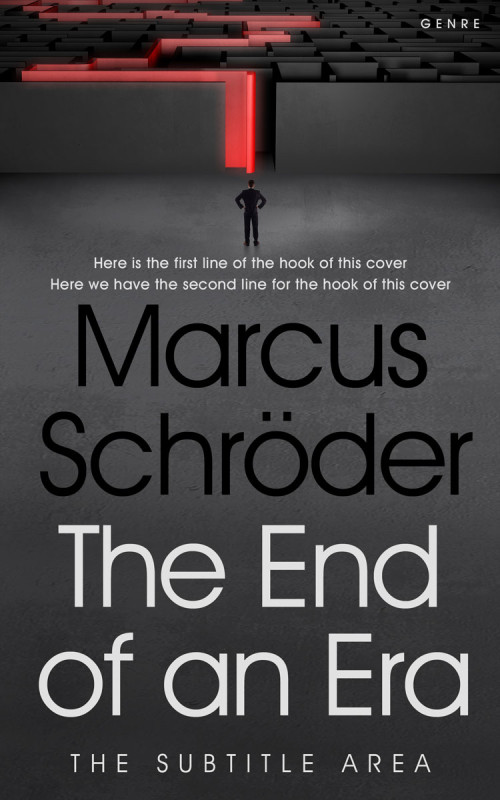 Pre Made Book Cover Thunder