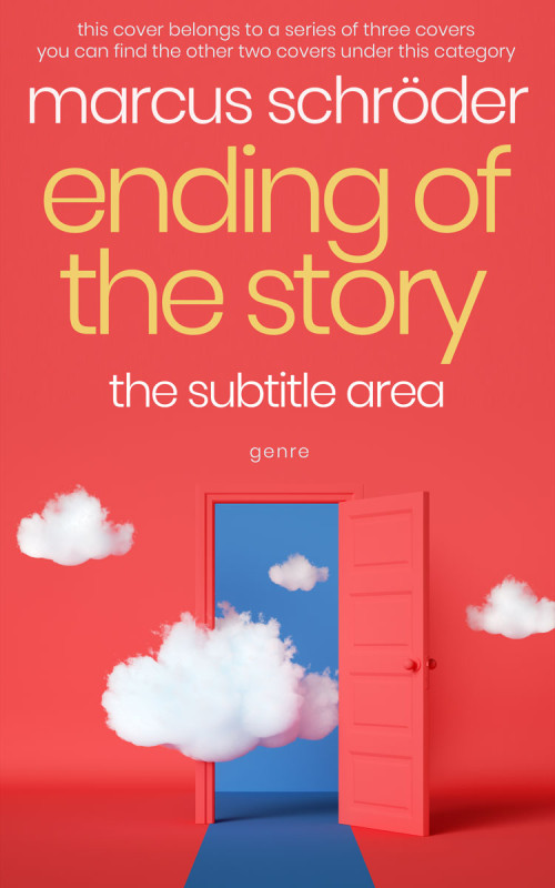 Pre Made Book Cover Cinnabar