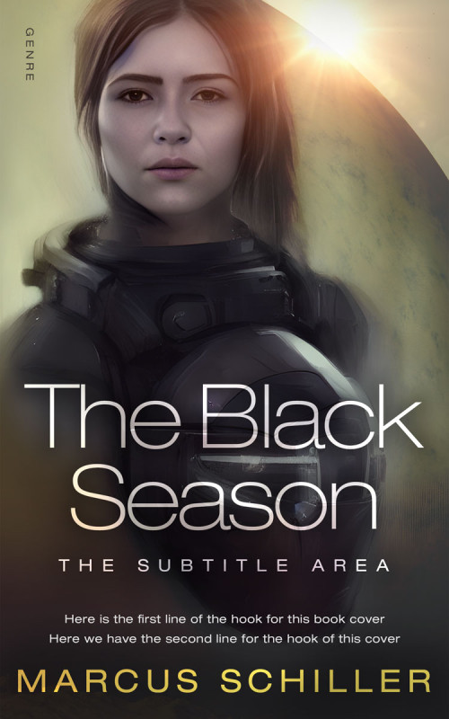 Pre Made Book Cover Thunder