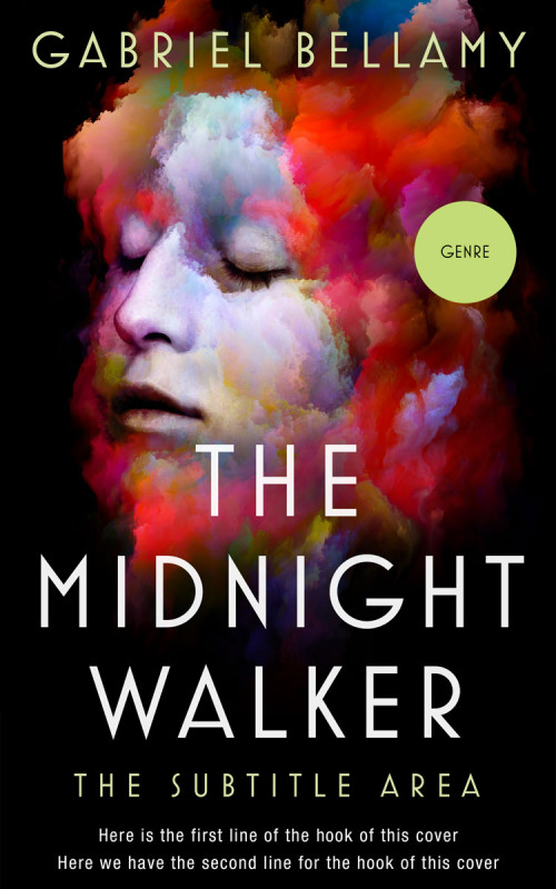 Pre Made Book Cover Night Rider