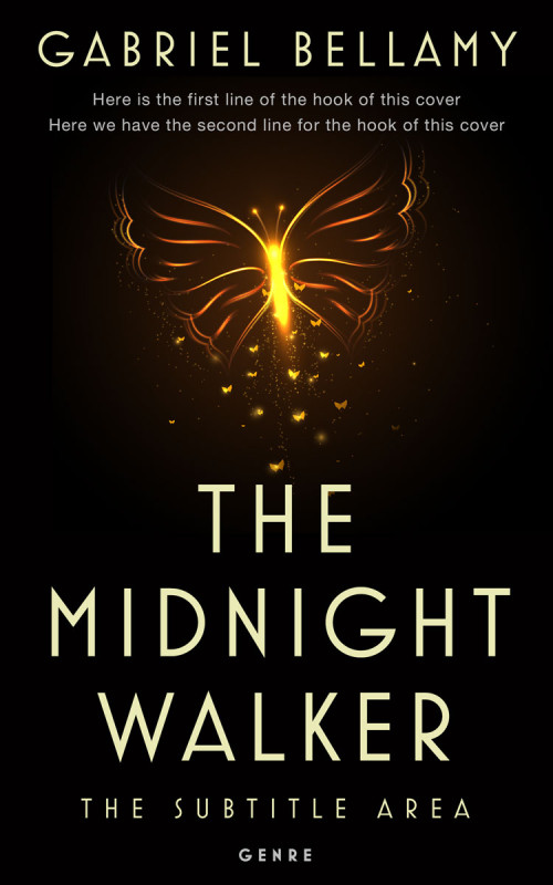 Pre Made Book Cover Asphalt