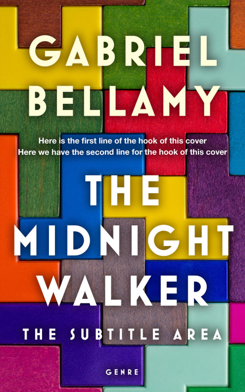 Pre Made Book Cover Bright Gray