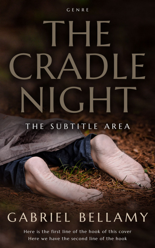 Pre Made Book Cover Night Rider