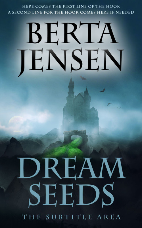 Pre Made Book Cover Mirage