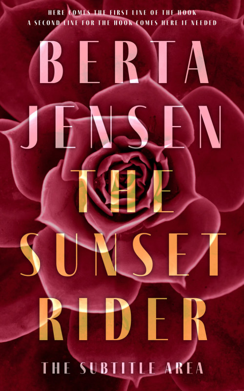 Pre Made Book Cover Dark Tan