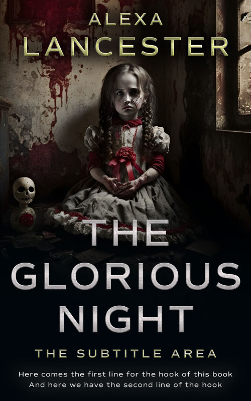 Pre Made Book Cover Cod Gray