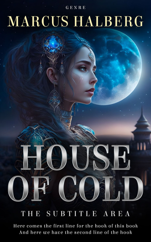 Pre Made Book Cover Mirage