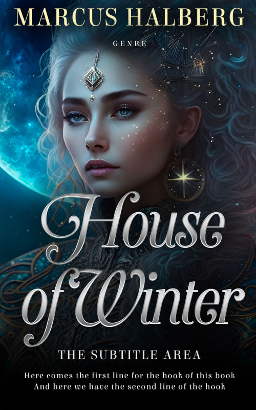 Pre Made Book Cover Mirage