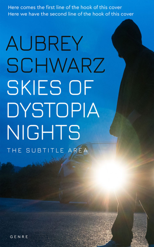 Pre Made Book Cover Denim