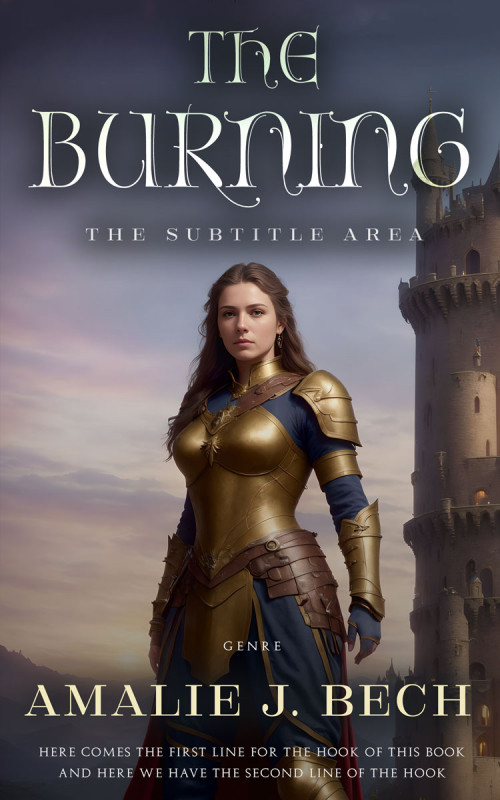 Pre Made Book Cover Thunder