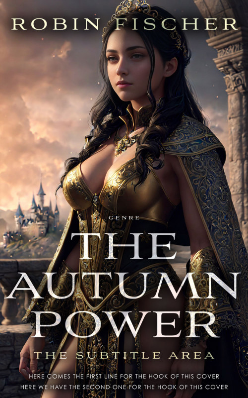 Pre Made Book Cover Thunder