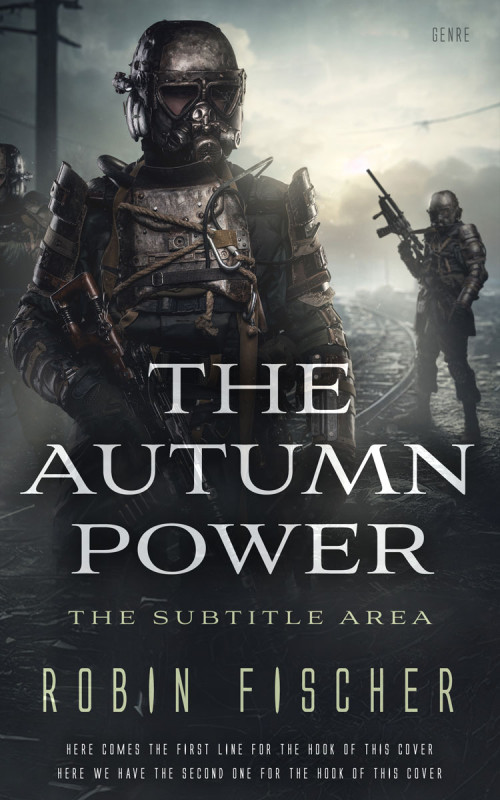 Pre Made Book Cover Shark