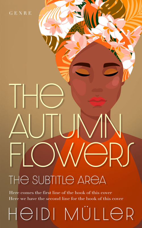 Pre Made Book Cover Cognac