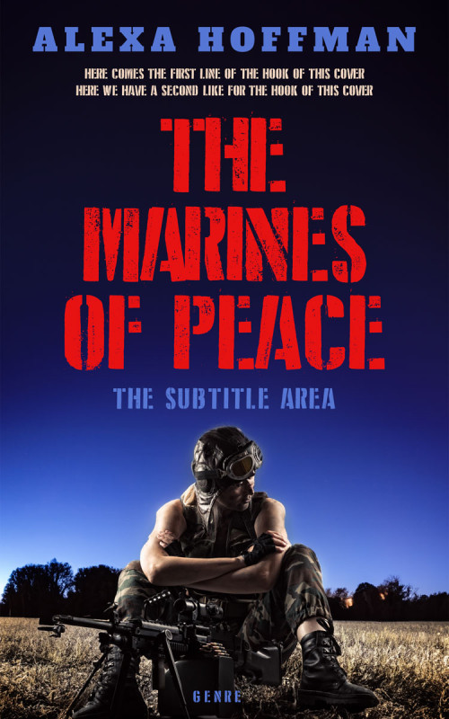 Pre Made Book Cover Mirage