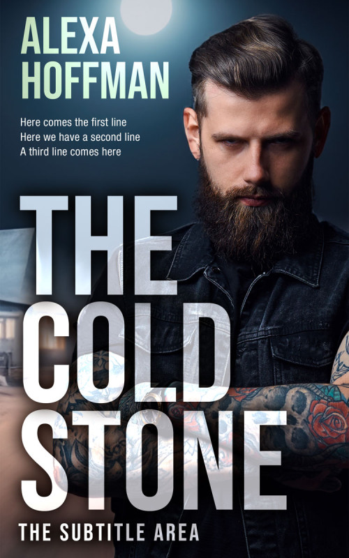 Pre Made Book Cover Pale Slate