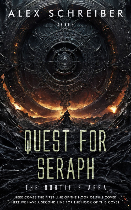 Pre Made Book Cover Thunder