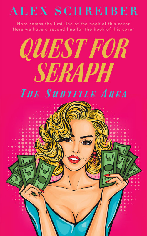 Pre Made Book Cover Razzmatazz