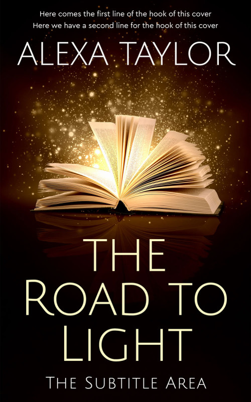 Pre Made Book Cover Brandy