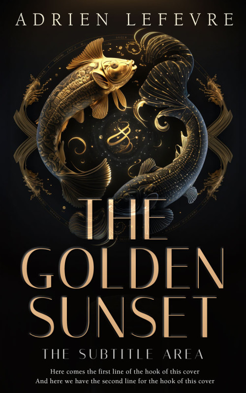 Pre Made Book Cover Cod Gray