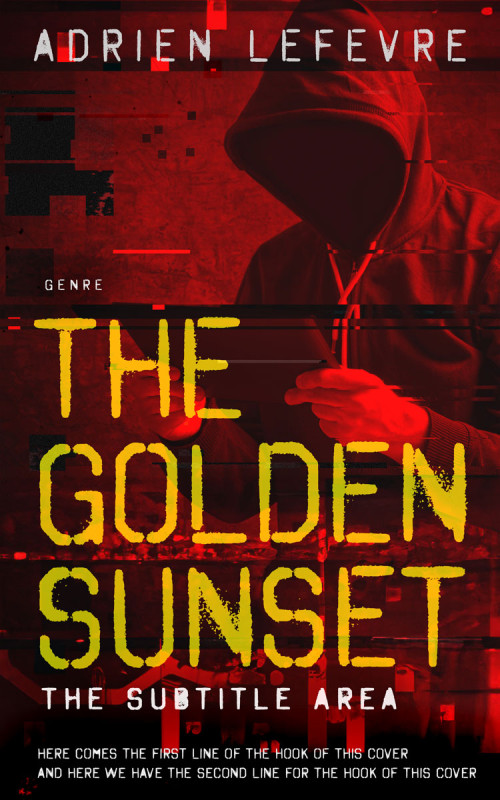 Pre Made Book Cover Paco