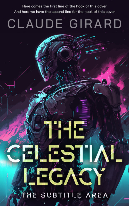 Pre Made Book Cover Mirage