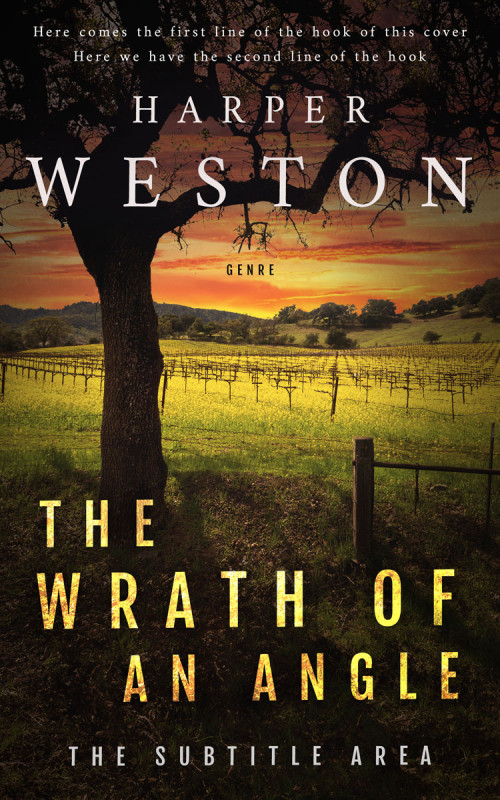 Pre Made Book Cover Oil