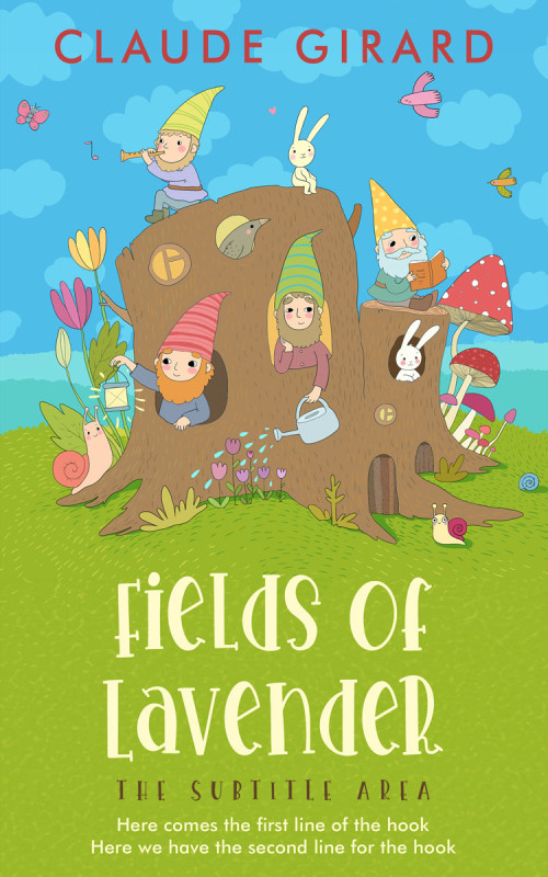 Pre Made Book Cover Sushi