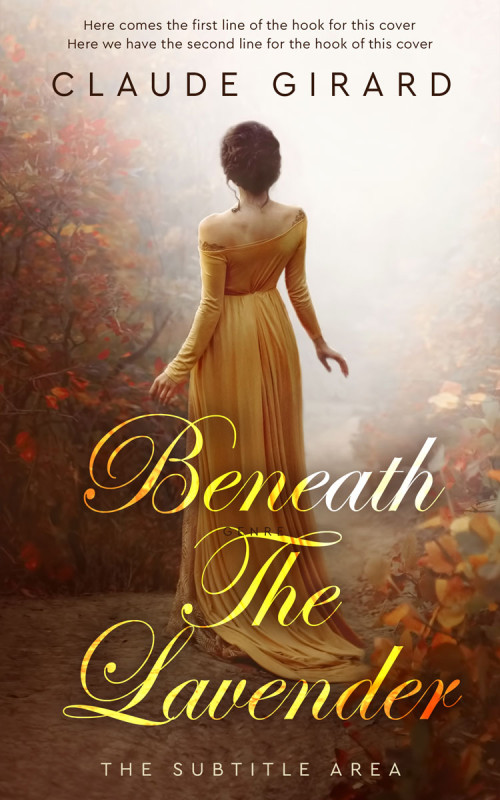 Pre Made Book Cover Pearl Bush