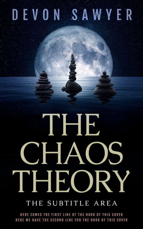 Pre Made Book Cover Pumice