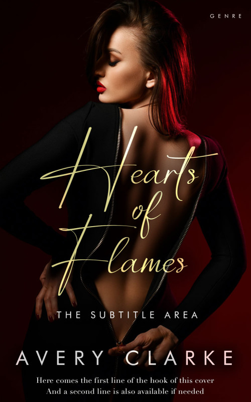 Pre Made Book Cover Asphalt