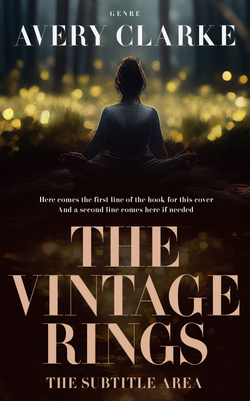 Pre Made Book Cover Oil